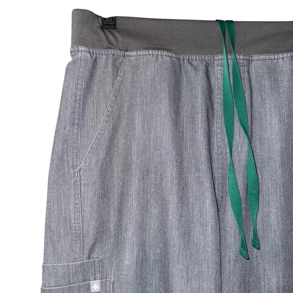Figs Axim Cargo Scrub Pants Graphite Gray sz Medium Tall T2001T